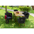 High End Garden Dining Set PE Rattan Resin Wicker Furniture